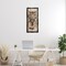 Stupell Industries Fierce Tiger Baring Teeth Framed Floater Canvas Wall Art Design by Andrew Cooper